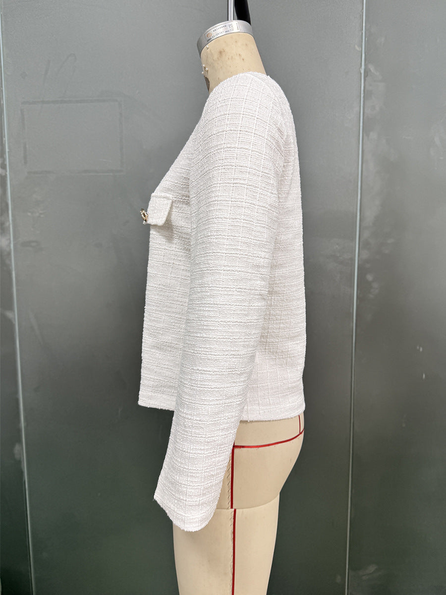 Chanel-style Coat 2025 FallWinter French Long-Sleeve Jacket For Women