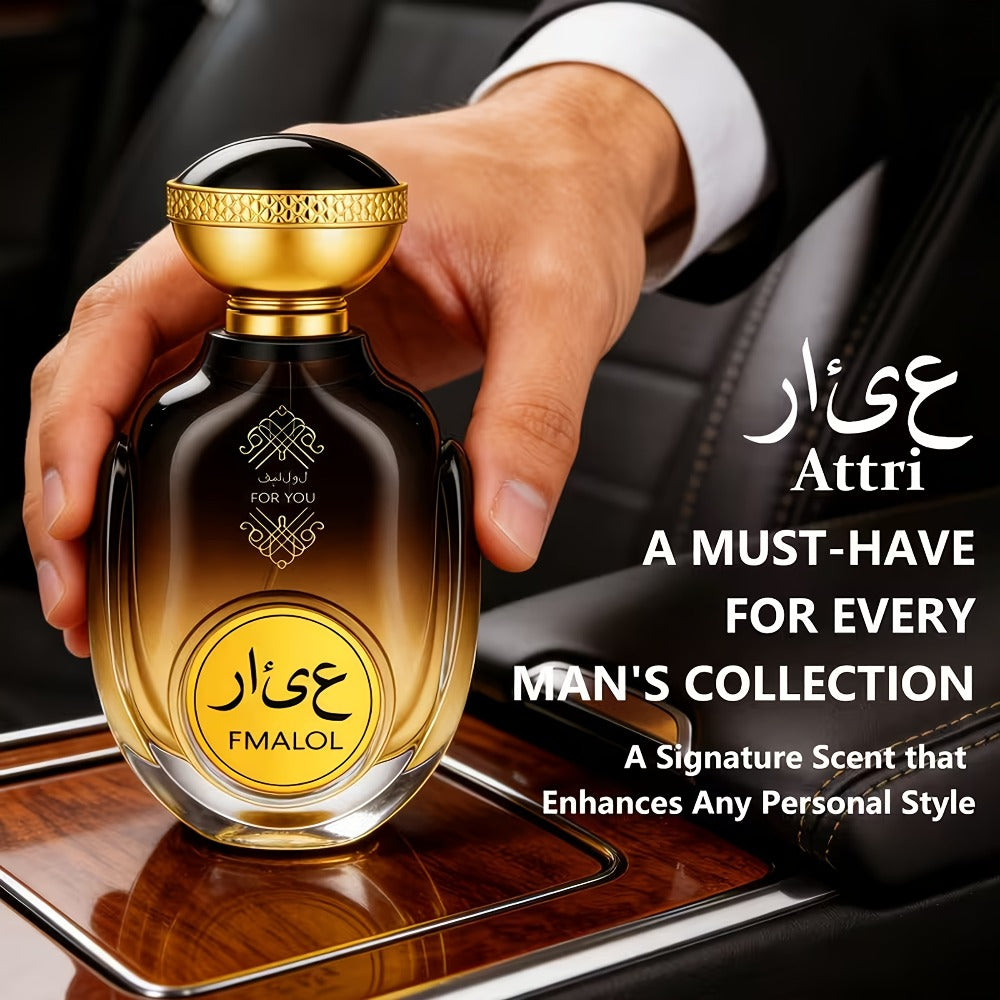 Eau de Parfum Dubai Luxury for Men in Black Arabic-Art Gift Box with Oud Source Family for Daily Wear — image 9