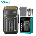 Electric Shaver VGR Cordless Foil Razor with USB Rechargeable Power in Black, Models V-363 or V-375 — image 12