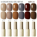 Gel Nail Polish Set with IRISGOBLADI Label, 6 Solid Colors per Set and 8 Retained Palettes — image 20
