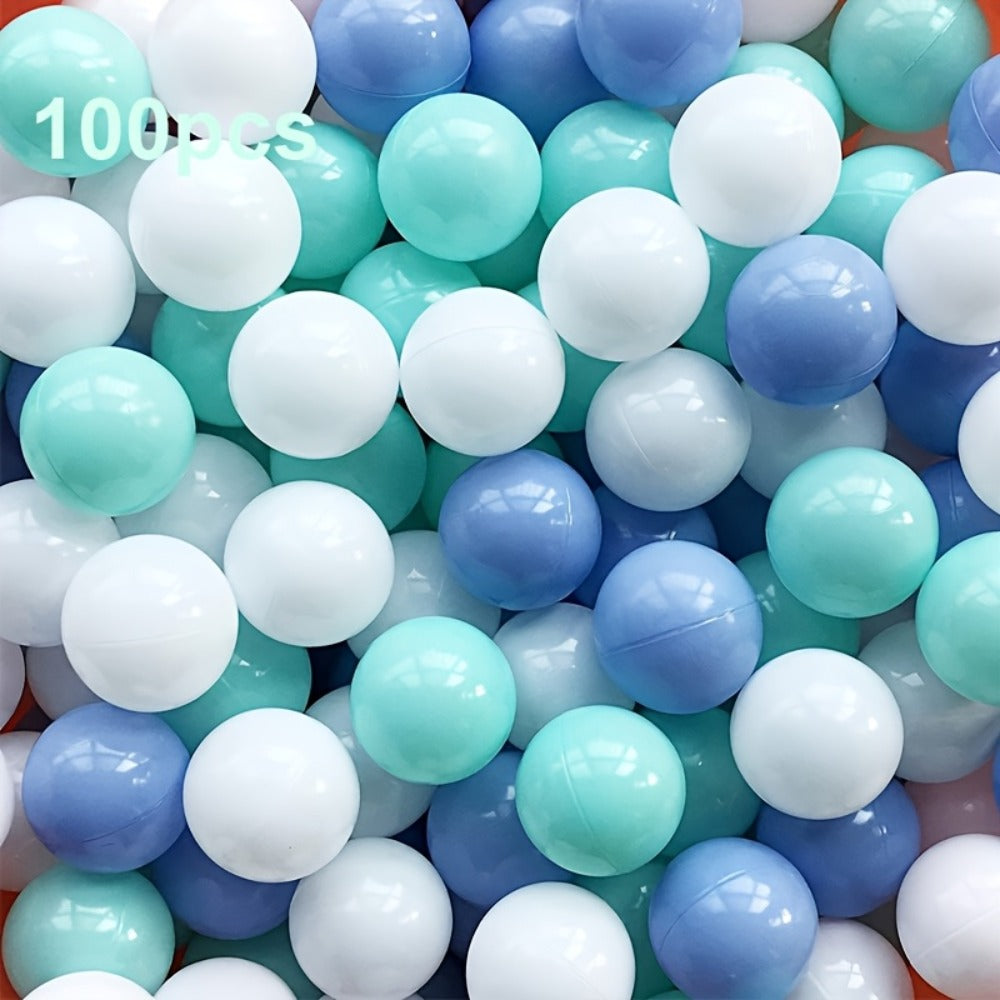 Ball Pit Balls 100/200 Pcs for Babies Toddlers PE Colorful Ocean Play Balls with the Listed Color, Size or Set Options for Ev