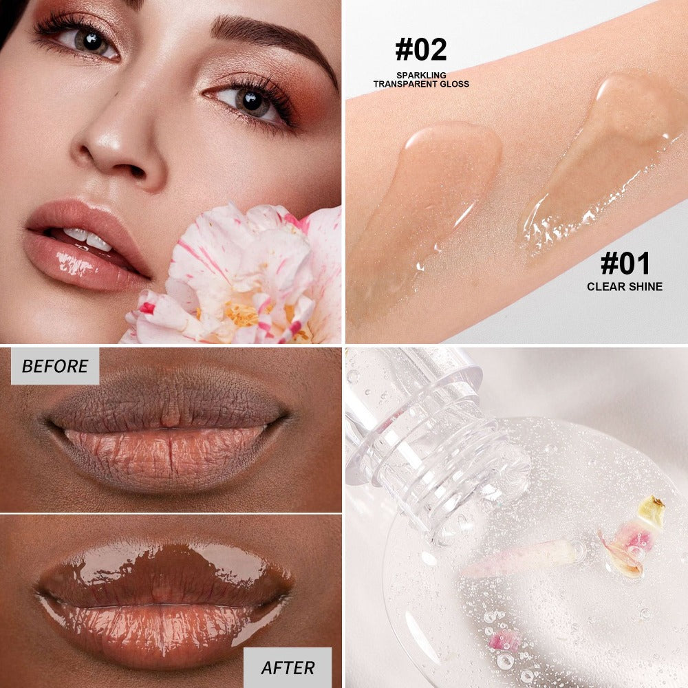 Three-Tube Lip Makeup Set with Clear Silver-Cap Tube and Coordinated Color Pair in Set A, B or C — image 17