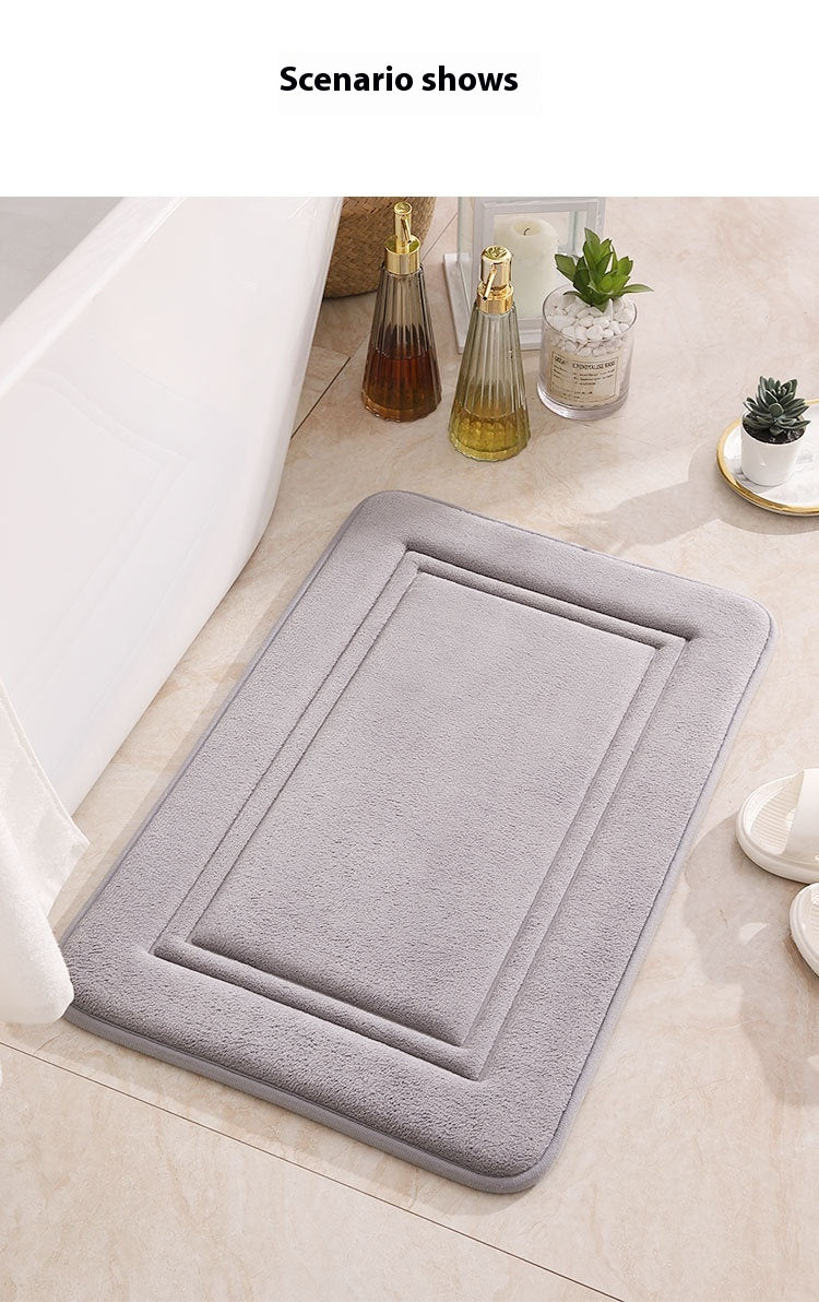 Simple Bathroom Non-slip Kitchen Bathroom Entrance Mat