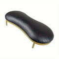Nail Arm Rest with Metal Base Ergonomic Microfiber PU Cushion 15 Degree Tilt – Luxury Manicure Wrist Rest for Nail Salon Prof