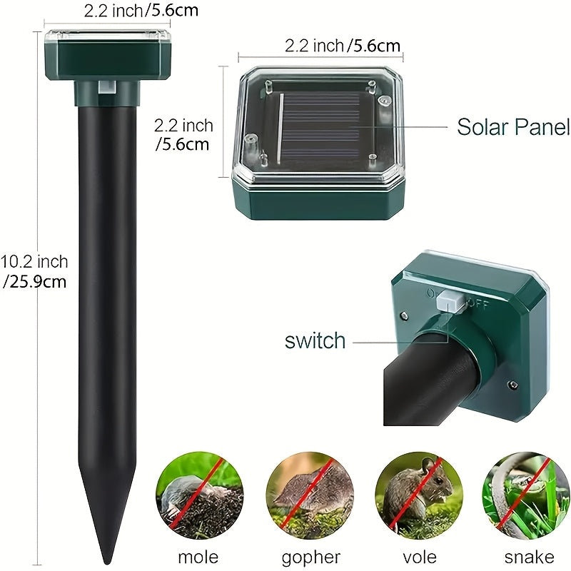 Outdoor Solar Lights for Yard, Solar Outdoor Lights for Garden, LED Landscape Path Lights IP44, Solar Lawn Projection Lights 