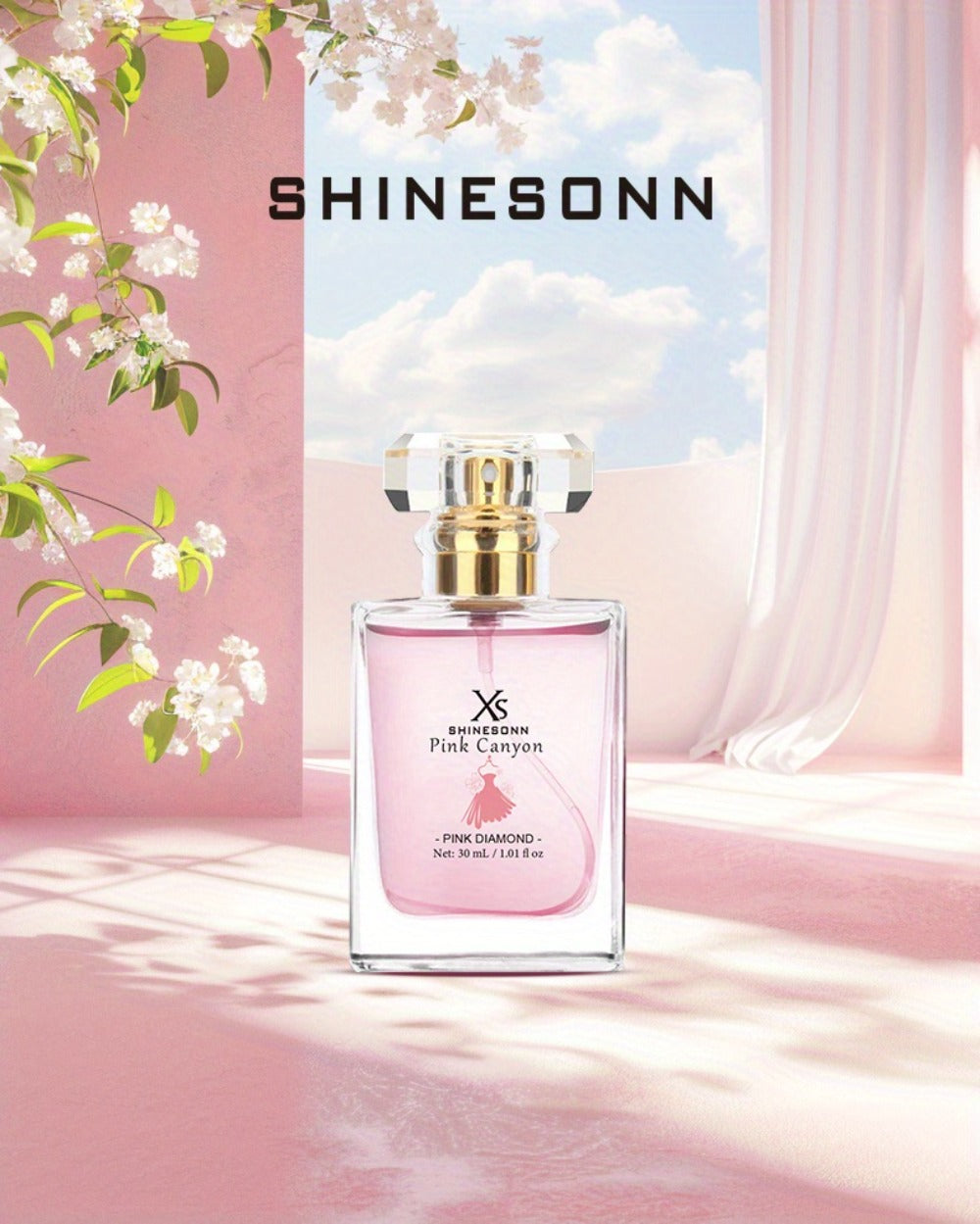 Women's Perfume Pink Canyon Eau de Parfum 1 oz with Pomegranate, Peony and Warm Amber Notes — image 10