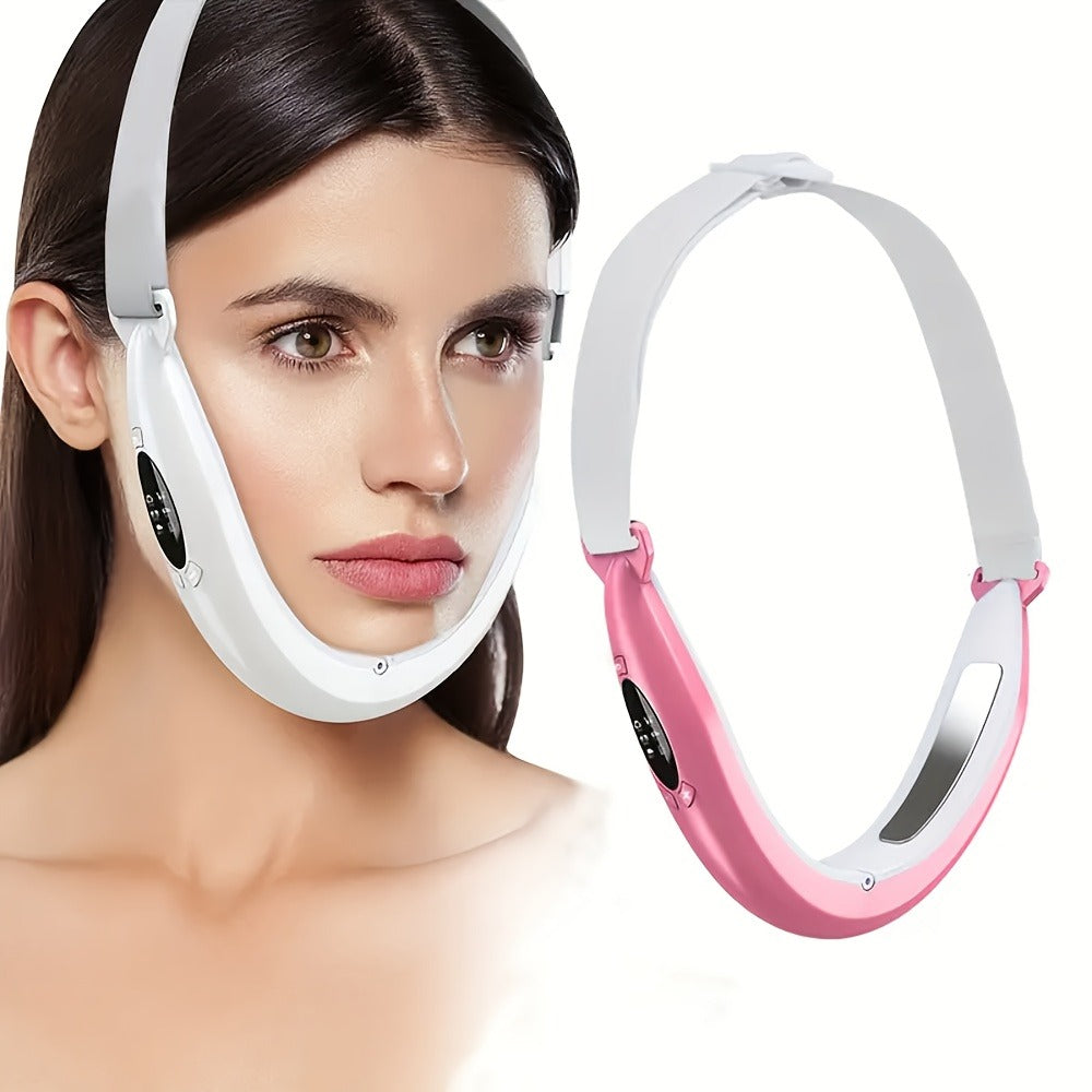 Face & Neck Massager Electric Vibration Lifting Tool - USB Rechargeable 400mAh Intelligent Beauty Device for Home or Salon Sp