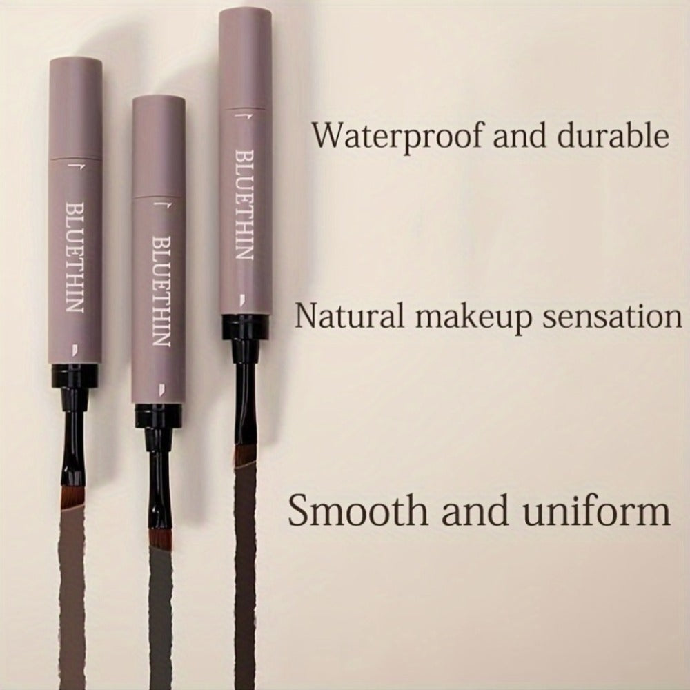 Waterproof Eyebrow Pencil Double-Ended Micro Precision Tip – Smudge-Proof Brow Definer, for Makeup, Travel and Everyday Vanit