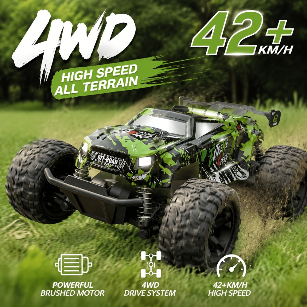 Drop-Proof High-Speed RC Off-Road Car for Boys – 2.4GHz Impact-Resistant All-Terrain Remote Control Vehicle — image 1