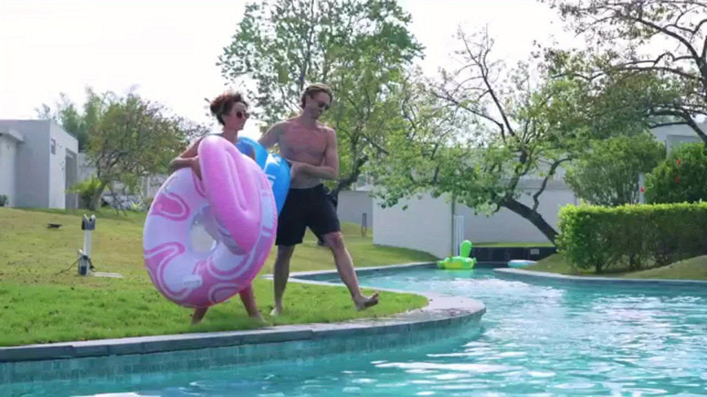 Pool Float Chair with a Raised Backrest and the Dual Handles — image 7
