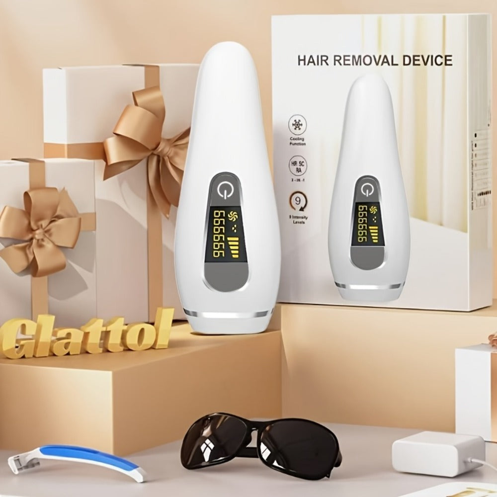 LEFINEE IPL Hair Removal Device with 999900 Flash-Counter Marking, Display and Black or White Editions — image 3