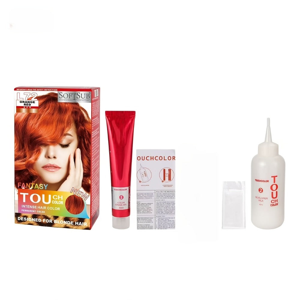 Permanent Hair Dye 20 Vivid Colors Bright Color for Home Use, Easy Application Full Coverage — image 1