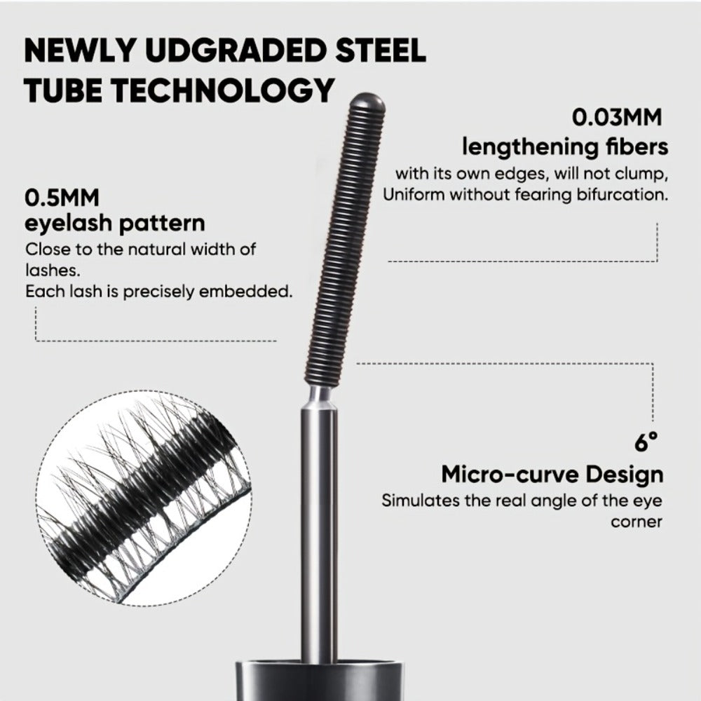 JUDYDOLL Mascara in Black or Brown with Curling or Precision Metal Applicator Designs and Slim Gray Tubes — image 13