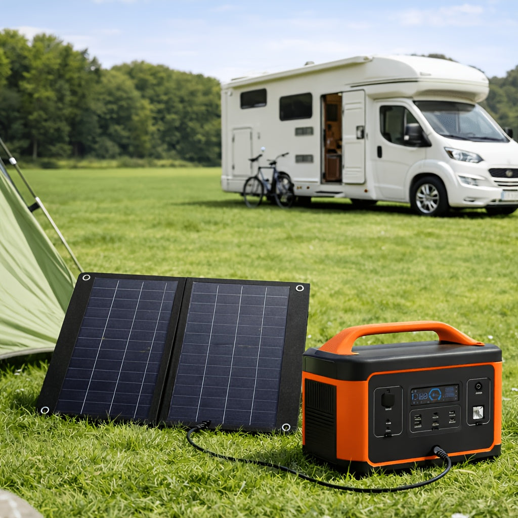 RV Solar Panel Kit 18V for Garden, Patio and Yard Use, with the Listed Configuration, for Everyday Use and Organized Storage 