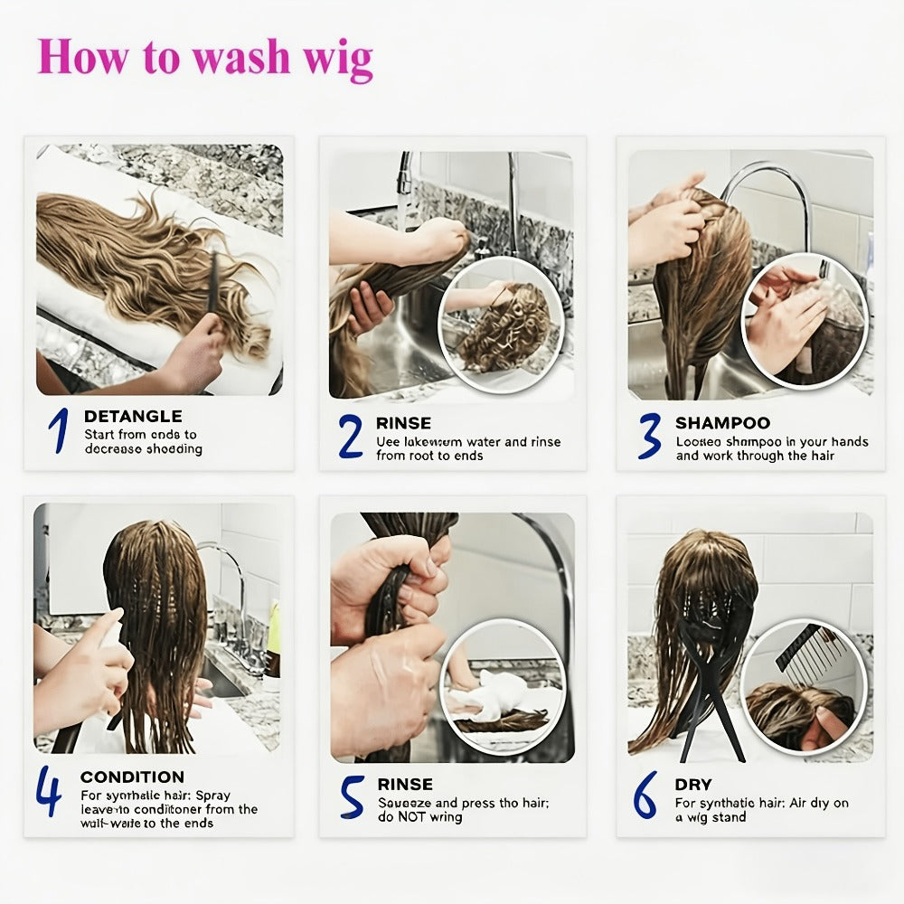 Synthetic Wig 4-Inch Wavy Bob with Bangs in Six Coded Natural and Fashion Colors for Costume Styling — image 9