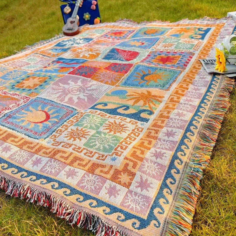 Outdoor Blanket Picnic Blanket Thickened | Waterproof Camping Blanket Beach Blanket Sofa Blanket Garden Mat — image 5