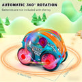 Dump Truck Toy Car with Colorful LED Lights & Music, Auto Rolling Construction Vehicle Toy for Toddlers Kids Ages 2+ — image 