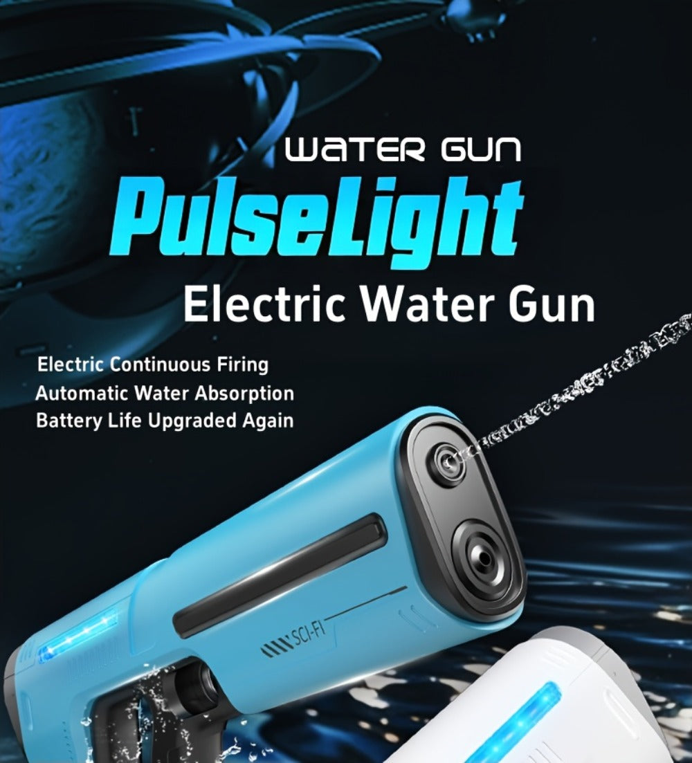 Electric Pulse-Light Water Blaster with Auto-Suction Refill, 16.54-Inch Body and Three Color Options — image 12