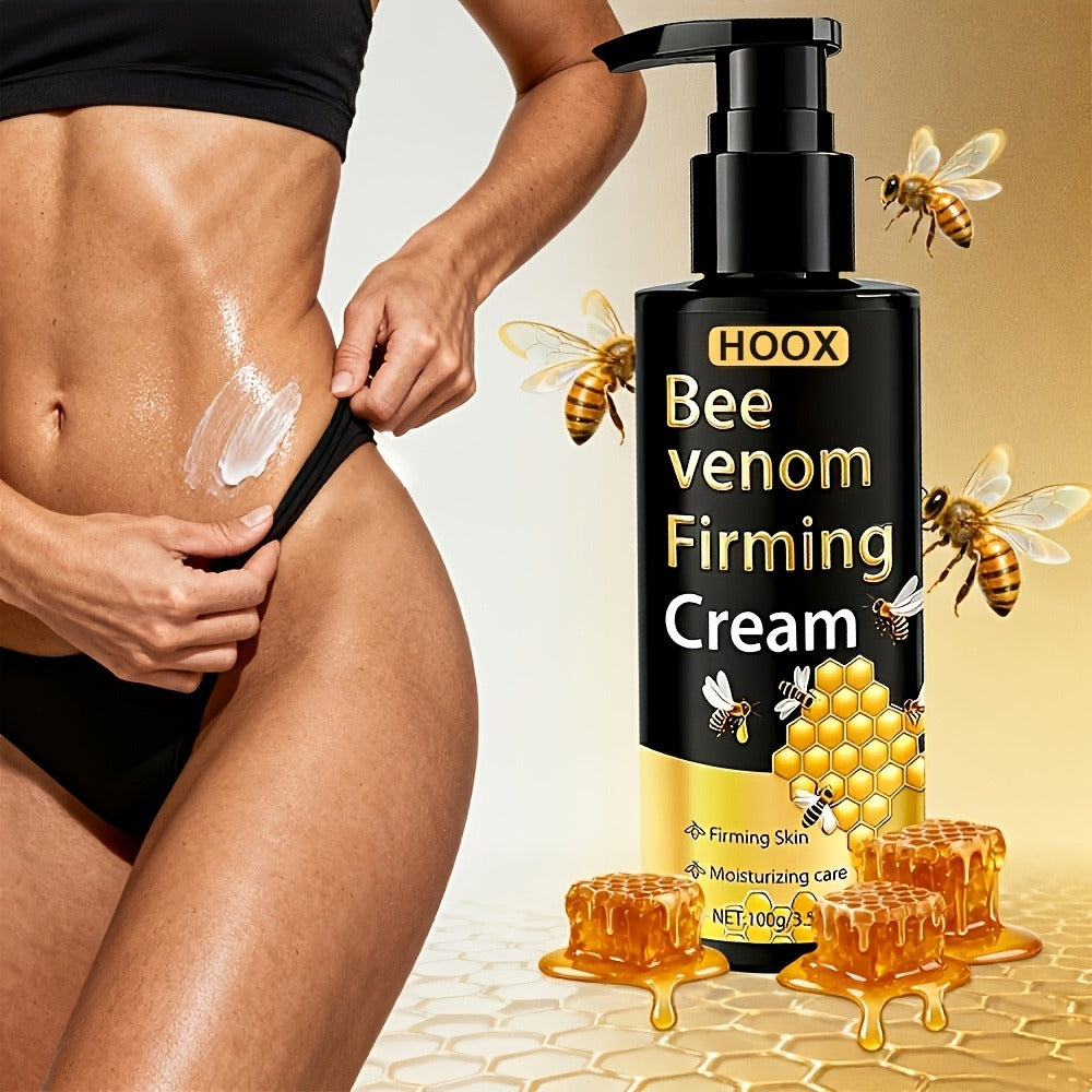 Bee Venom Firming Cream 100g for Face Neck Abdomen & Body – Moisturizing Anti-Aging Skin Tightening Cream for Sagging Loose S
