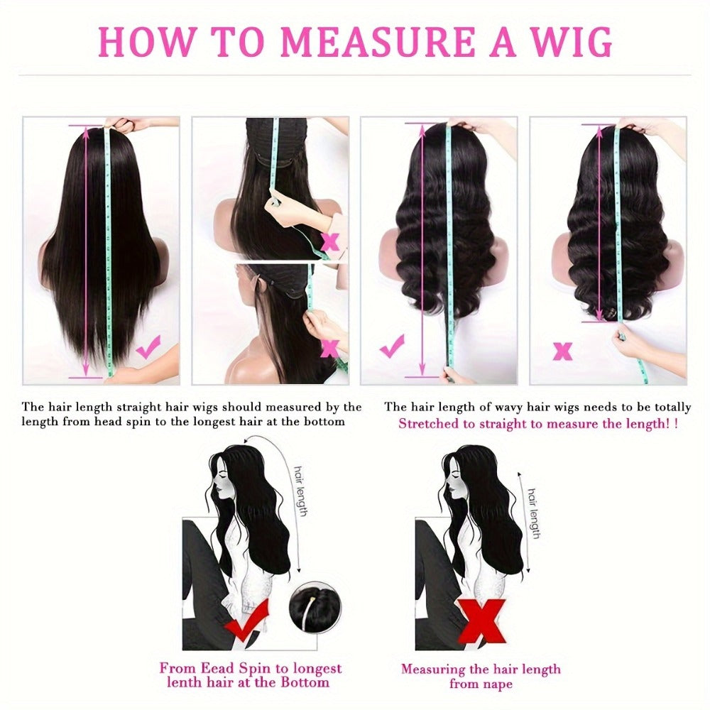 Put On and Go Wig 6x4.5 HD Lace Human Hair Straight 250% Density Glueless Pre-Plucked Pre-Cut Pre-Bleached Knots Long Straigh