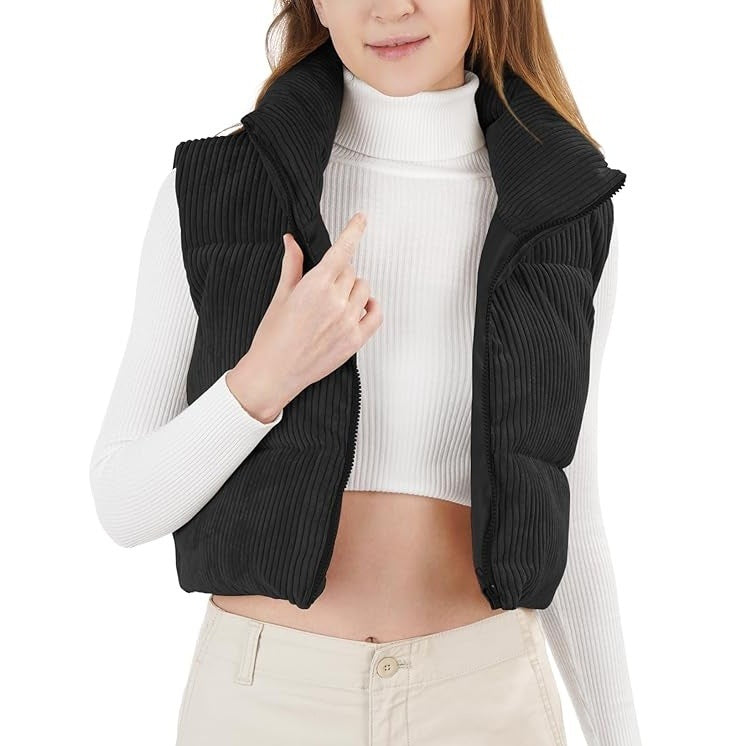 Vest Sleeveless Cotton Coat Jacket Women