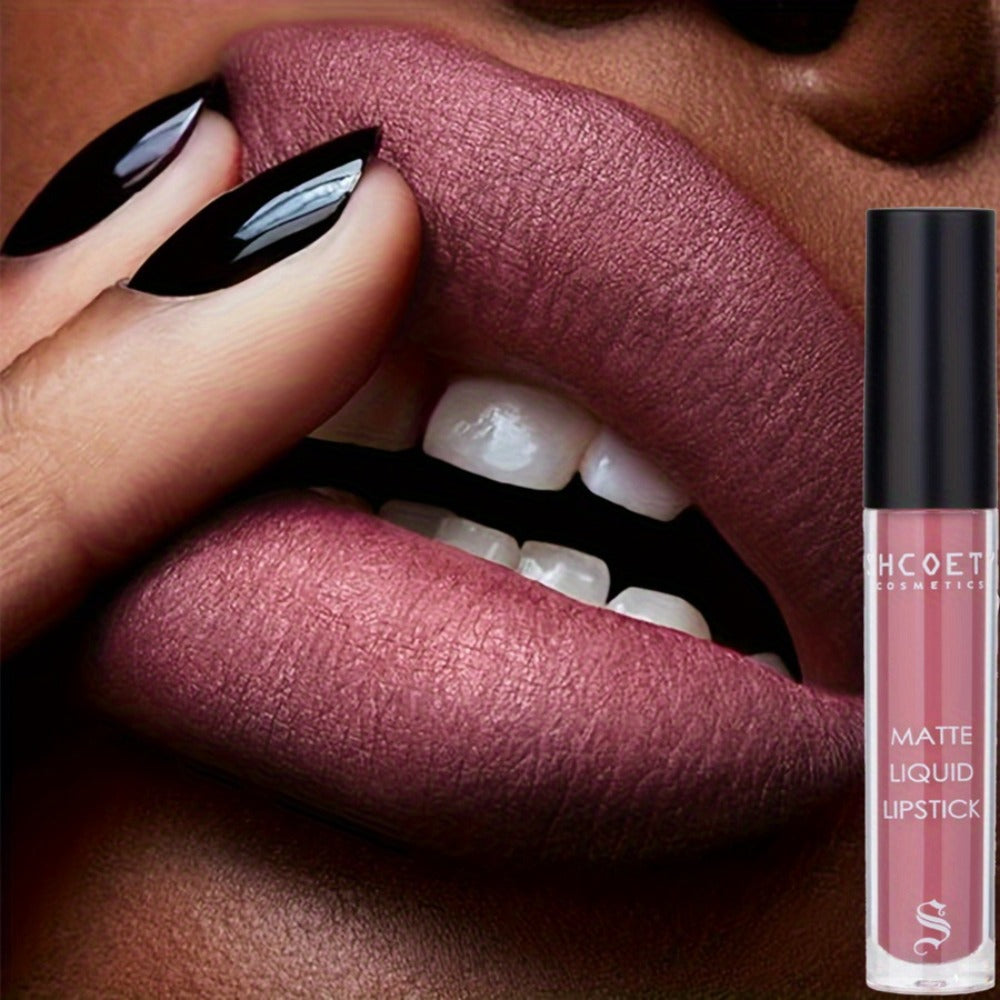 Bear Lip Glaze Set 3 Colors, Cute Bear Packaging Velvet Matte Waterproof Liquid Lipstick in Brown Pink & Red — image 17