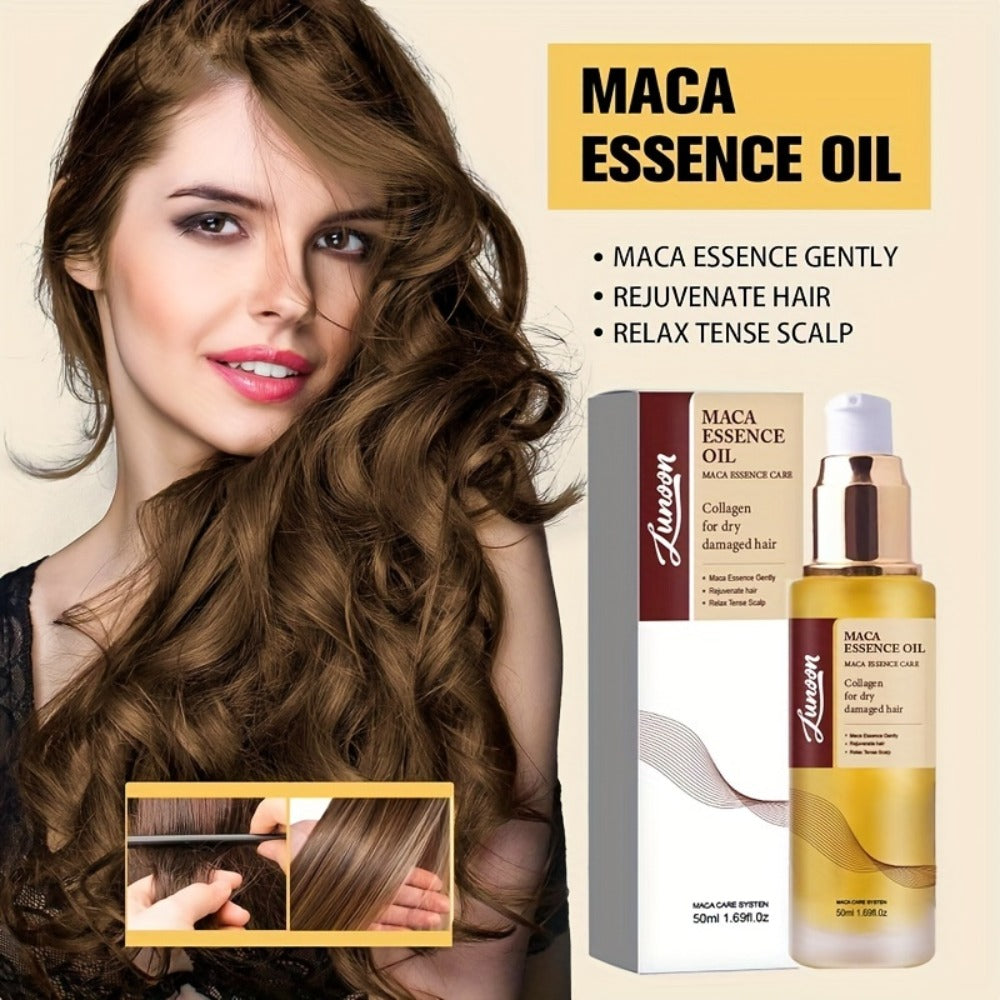 Argan Oil Hair Mask Deep Conditioning Treatment with Collagen | Cold Press Moroccan Oil for Dry Frizzy Curly Fine Hair | Long