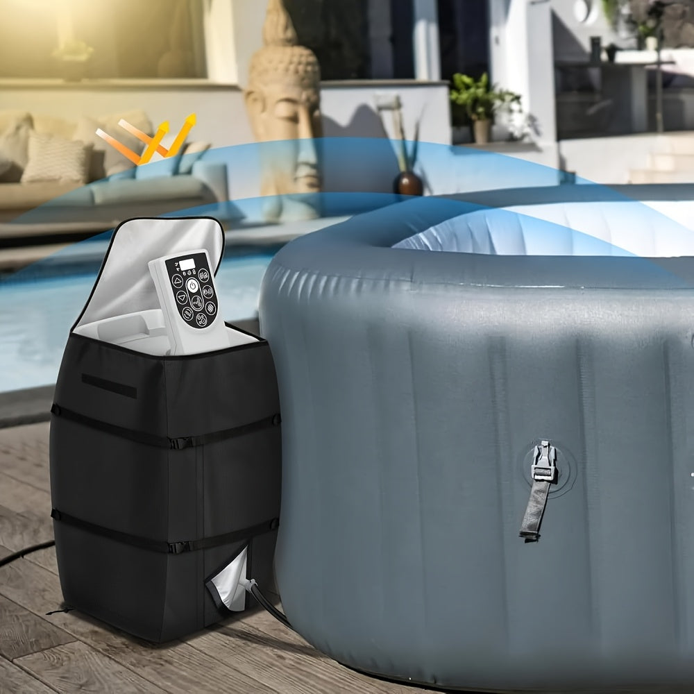 Hot Tub Pump Cover Insulated for Garden, Patio and Yard Use, with the Listed Configuration — image 6