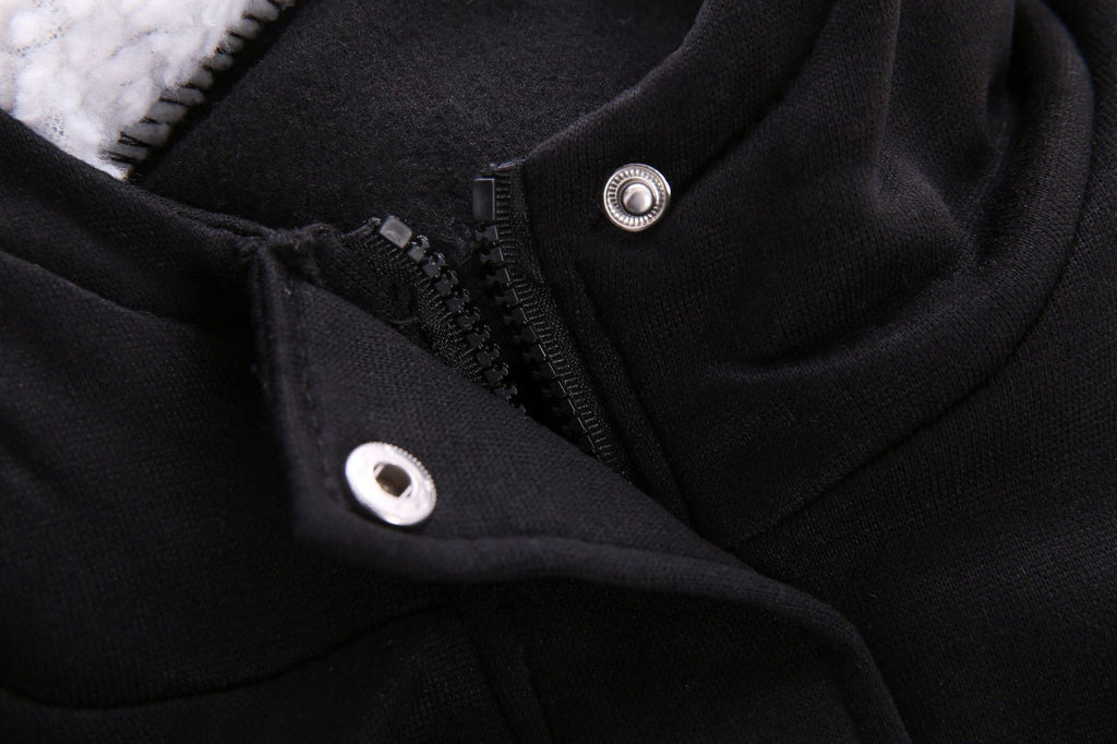 Hooded Jacket Sweater Cotton-padded Coat For Women