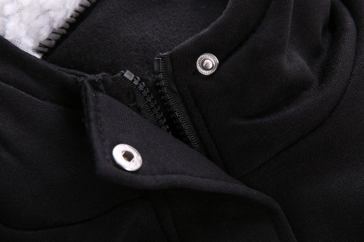 Hooded Jacket Sweater Cotton-padded Coat For Women