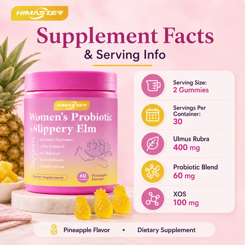 Women's Probiotic Gummies 60-Count for Vaginal Health pH Balance Feminine Wellness Gut Health & Immune Support — image 7