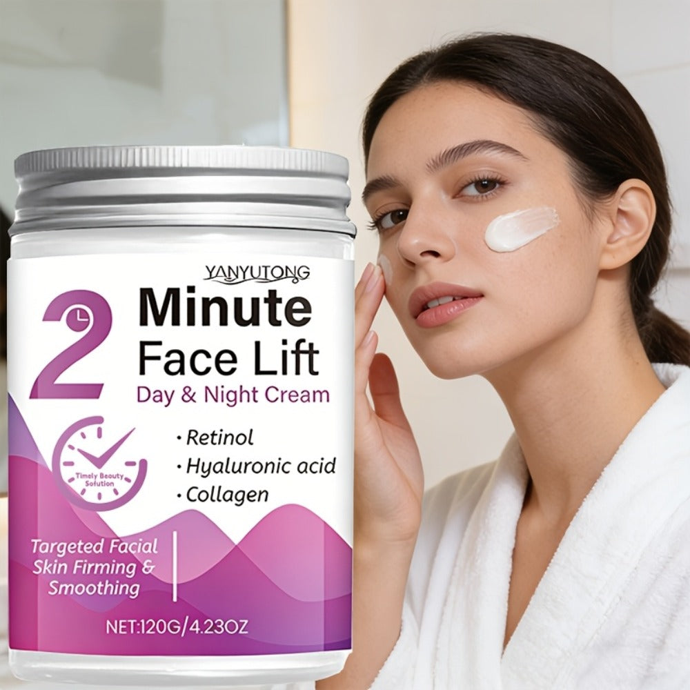 Face Cream Peptide Collagen 120g Formula with Hyaluronic Acid and Lightweight Day or Night Texture — image 7