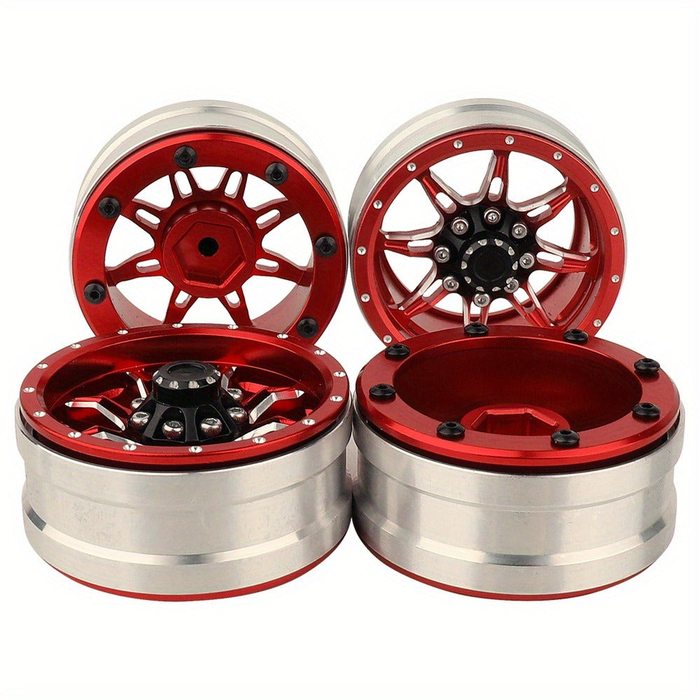 1.9" Beadlock Wheel Rims for RC Crawler 4pcs with the Listed Color, Size or Set Options for Everyday Use — image 10