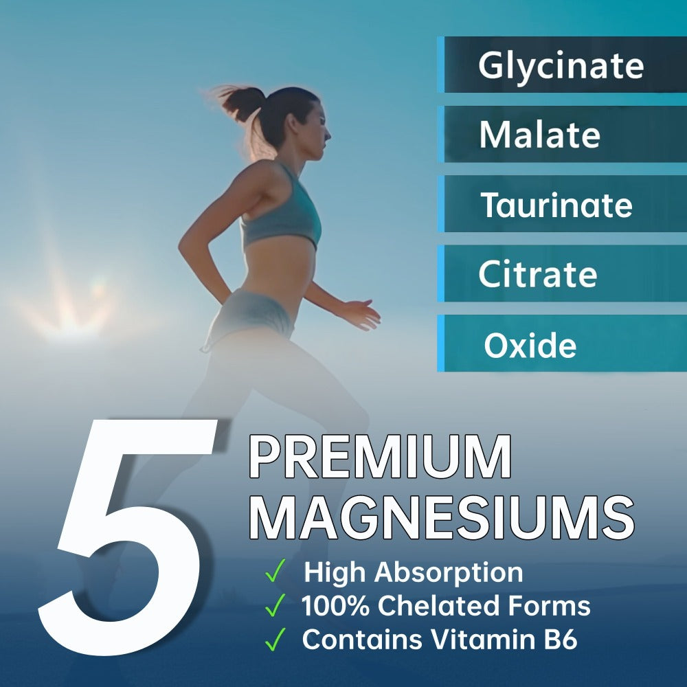 Magnesium Complex 420mg Capsules 120 Count with Vitamin B6 for Bath Time, Home Spa and Personal Care — image 3