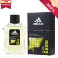 Eau de Toilette Adidas Pure Game for Men 3.4 oz Spray in Clear Bottle with Black and Green Box — image 6