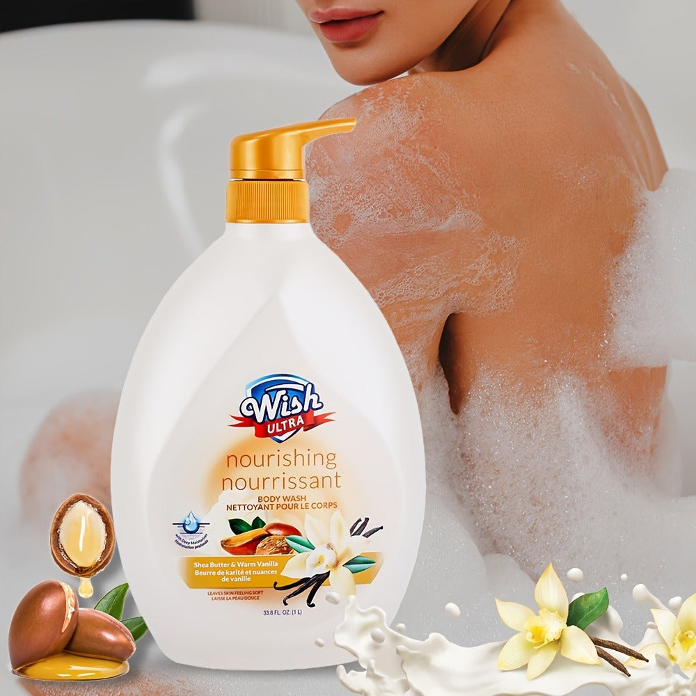 Moisturizing Body Wash 2-Pack 33.8 fl oz Each – Deep Cleansing Shower Gel for Women & Men, Long-Lasting Scent, Hydrating Form