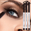 Quick-Dry Brown & Black Gel Eyeliner Pencil 3 Pack Waterproof Smudge-Proof, for Makeup, Travel and Everyday Vanity Use — imag