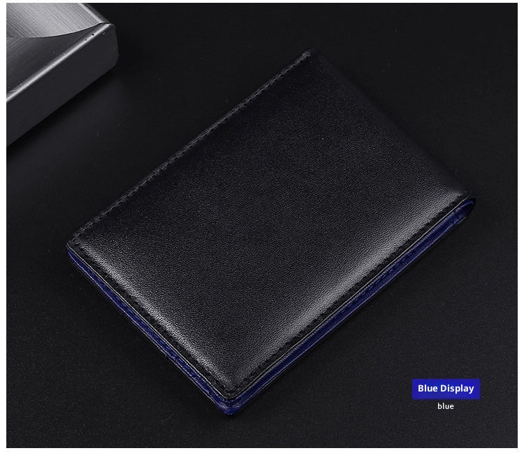 Multiple Card Slots RFID Anti-theft Credit Card Wallet