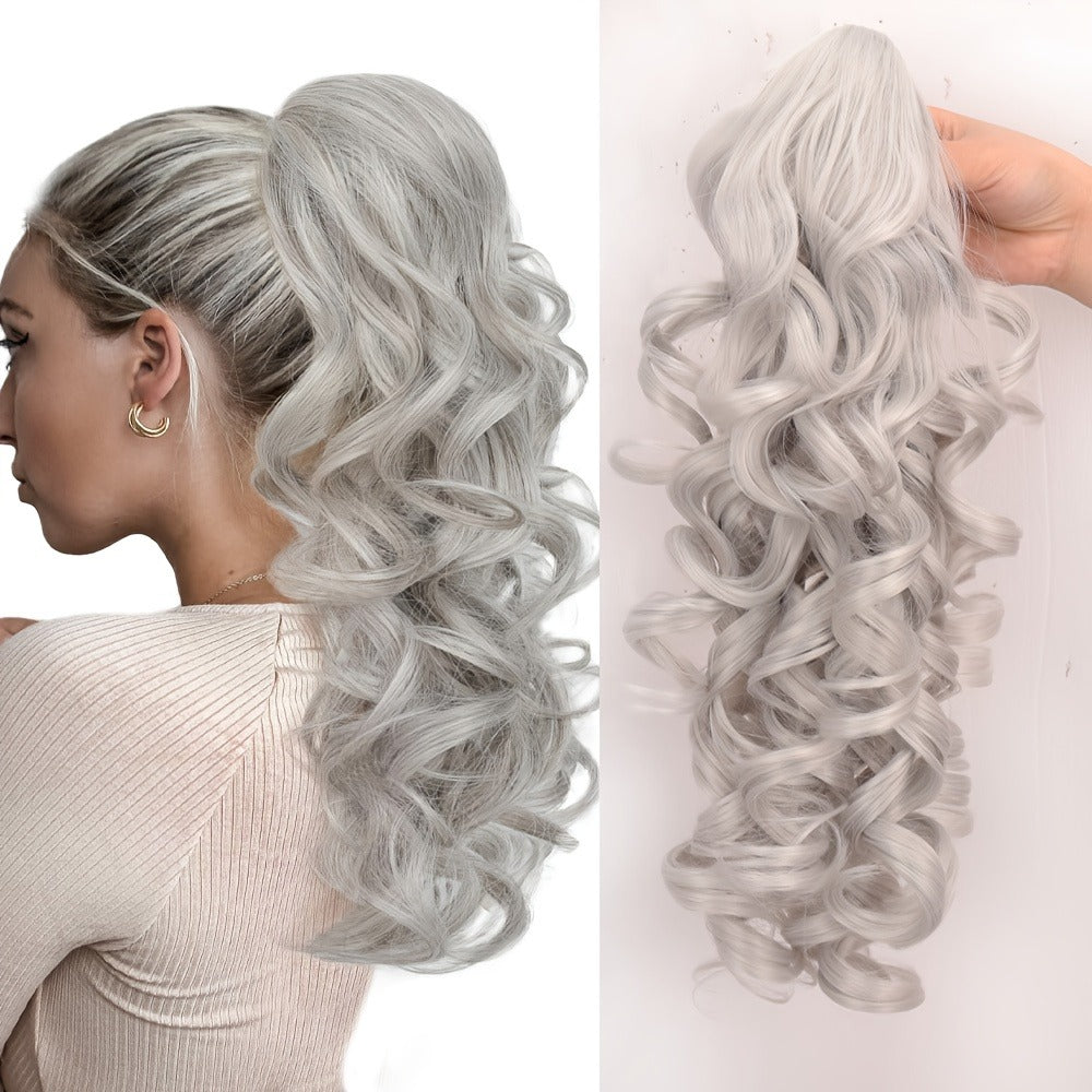 Hair Extensions Kinky-Curly 16-Inch Synthetic Ponytail with Claw Clip and Seven Color Options — image 11
