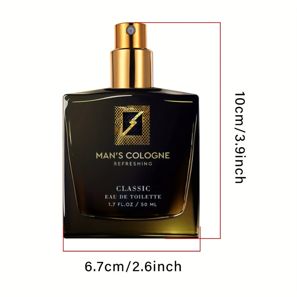 Men's Pheromone Cologne 50ml, Natural Fresh Aromatic Scent, Confidence Boosting Fragrance Spray for Men — image 5