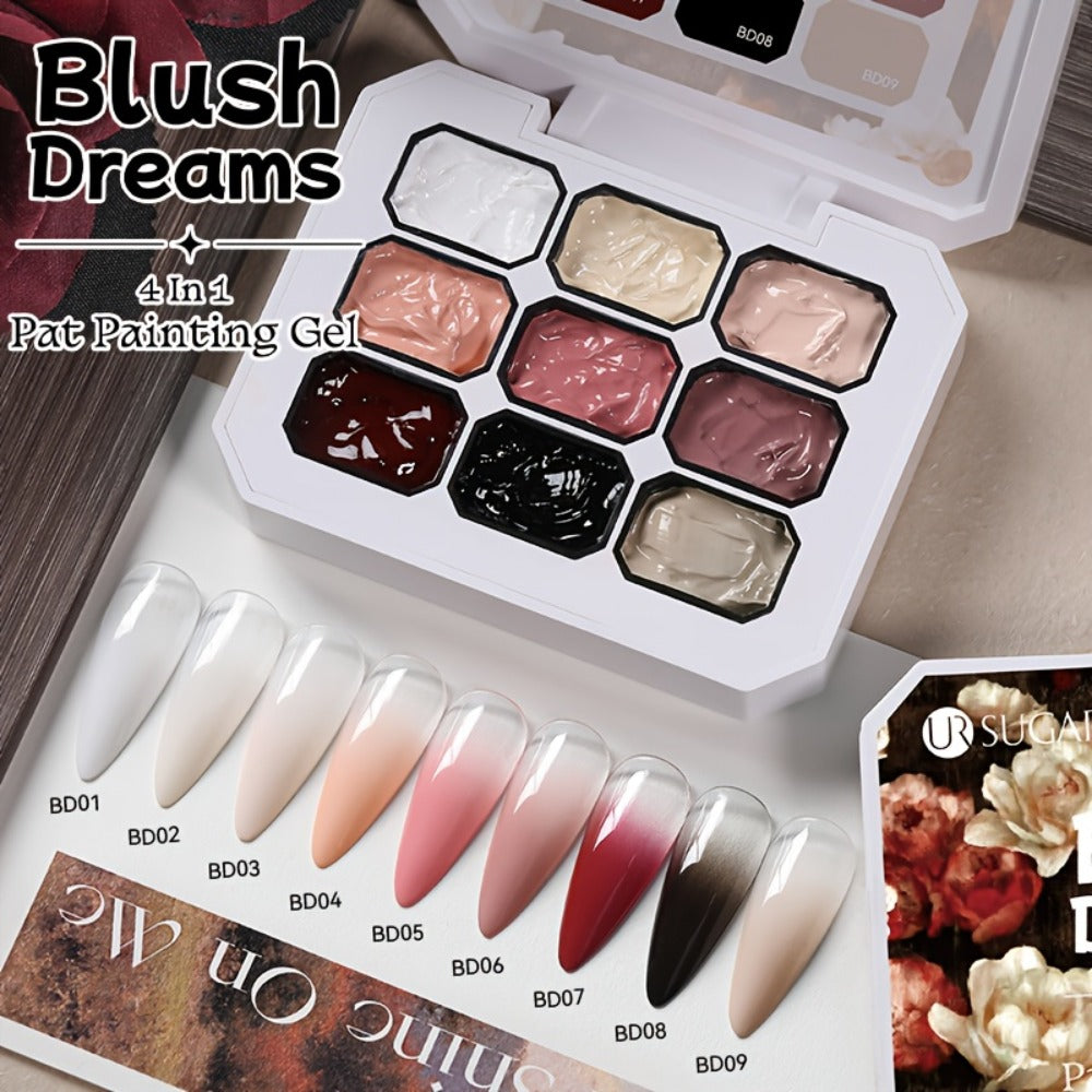 Gel Nail Polish 4-in-1 3-Piece Sets for Ombre, Stamping, Painting and Powder Art, 2 Options — image 4