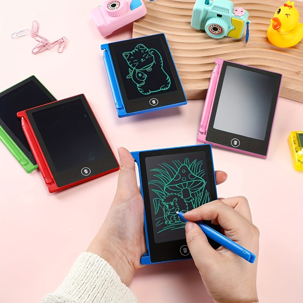 32-Piece 4.5-Inch Mini LCD Drawing Tablet Set with Styluses and Multicolor Frames for Group Activities — image 5