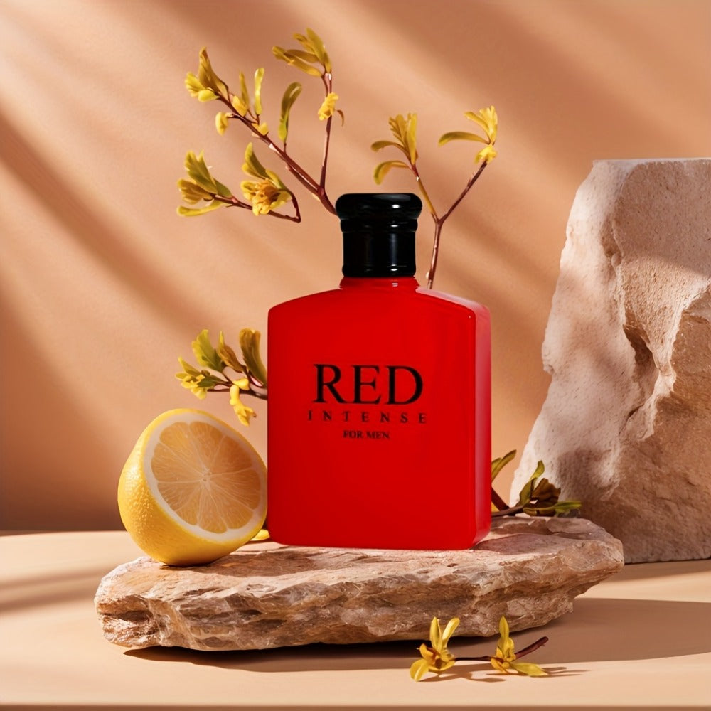 Men's Cologne Eau de Toilette 3.4 fl oz Woody Spicy Cranberry Italian Lemon Grapefruit for Bath Time, Home Spa and Personal C