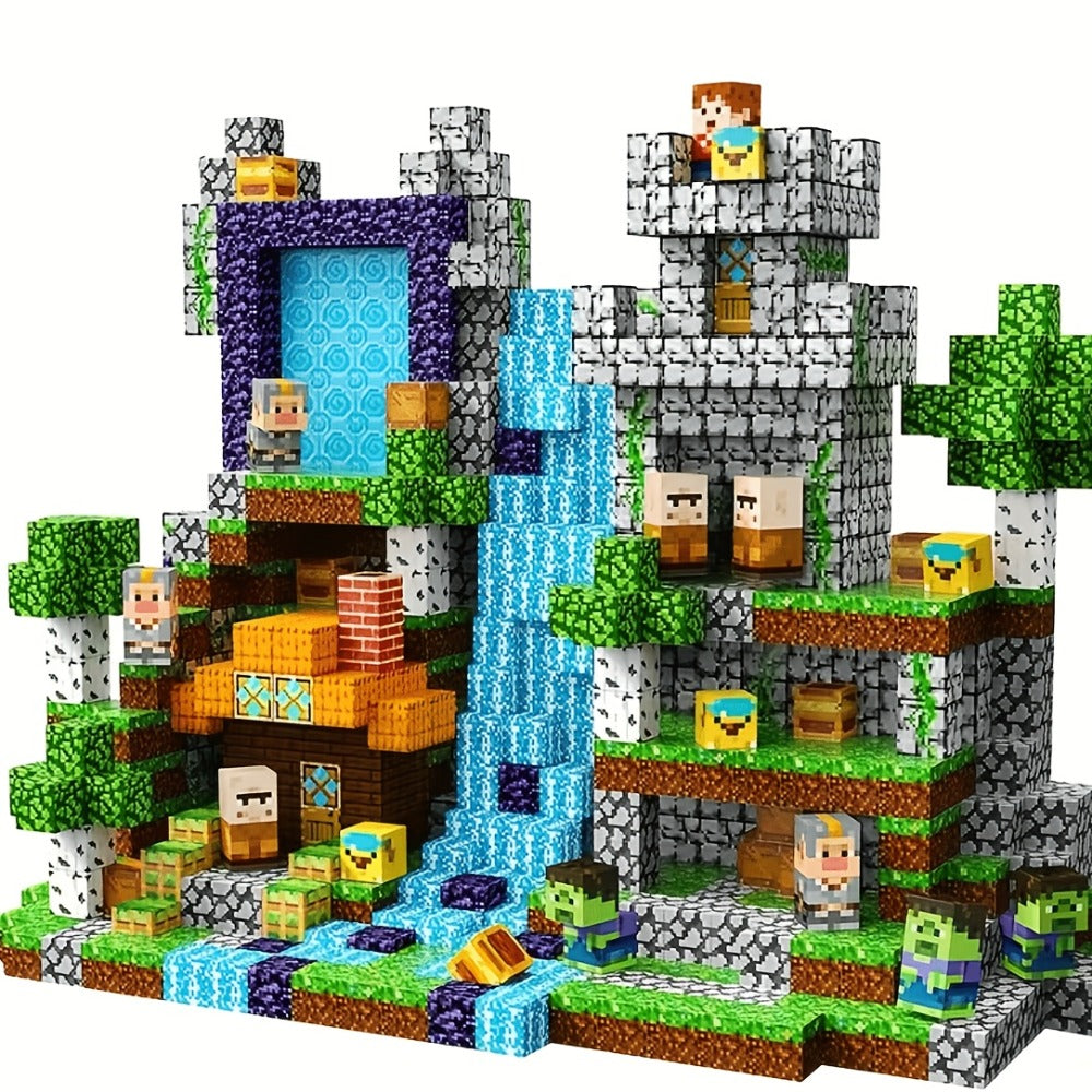Magnetic Tiles Building Blocks for Kids 100PCS 210PCS, ABS Magnetic with the Listed Color, Size or Set Options for Everyday U
