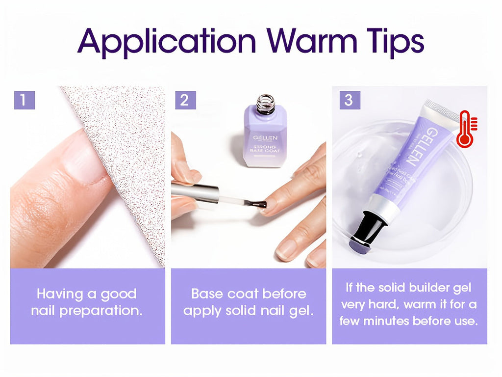 Press-On Nail Glue Gel Kit 30g with UV Lamp – Strong Long-Lasting Solid Nail Glue, 60ml Remover & Buffer for False Nails — im