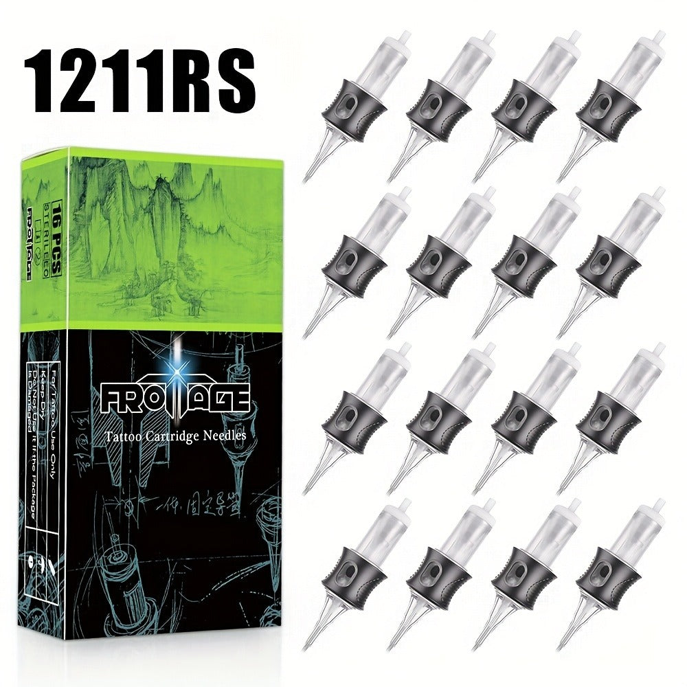 Tattoo Cartridge Needles with Frotage Label, 26 Retained RL RLT RS CM and M1 Cartridge Size Options — image 23