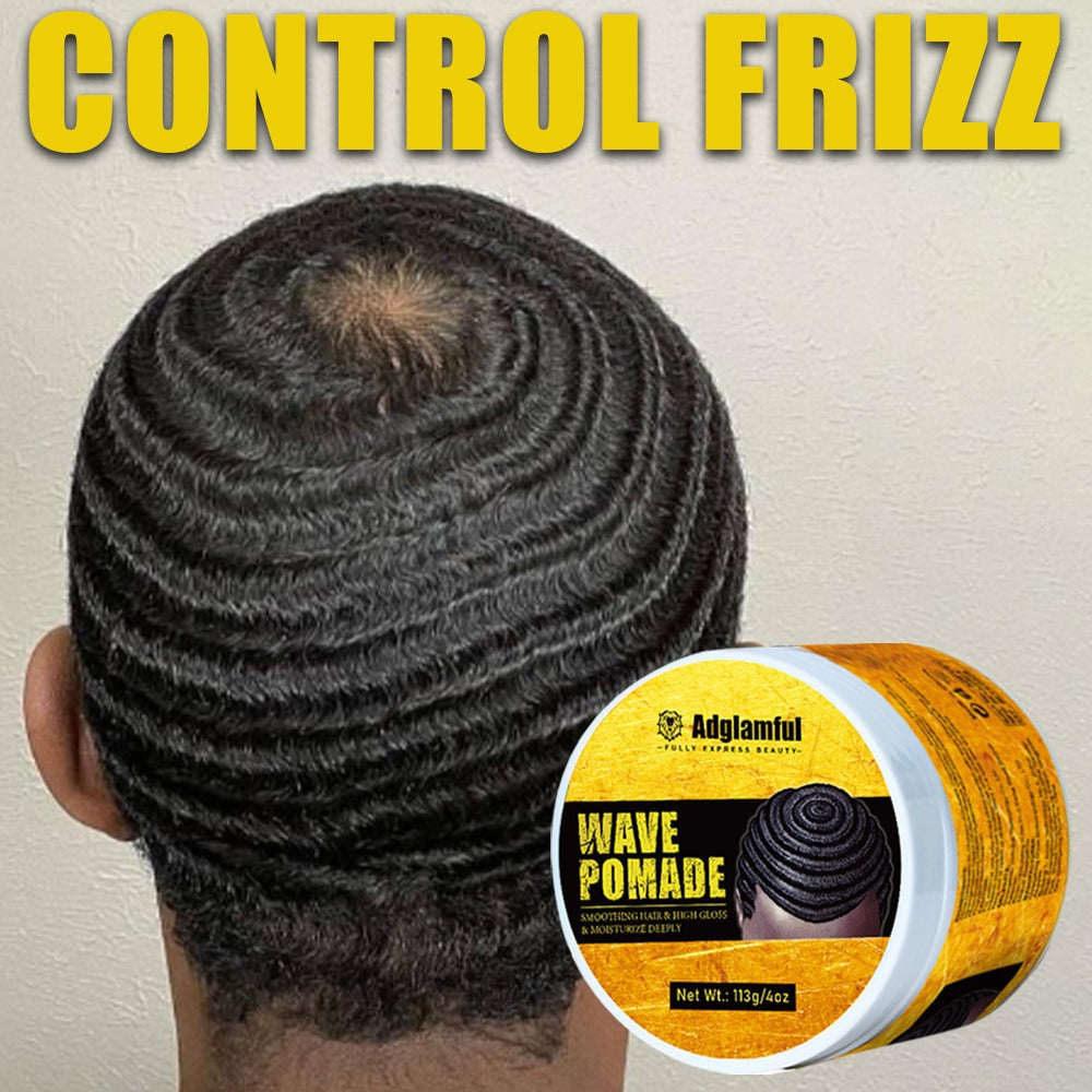 360 Wave Pomade for Men – Wave Control Defining Cream for Layered Waves, Volume & Texture | Non-Greasy, Water-Soluble — image