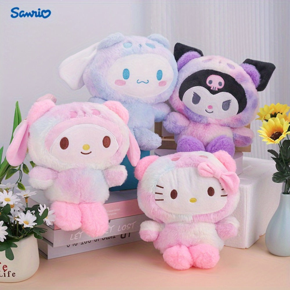 Plush Toy Character Collection with Four Styles, Soft Fabric and Desk-Ready Sitting Designs — image 2