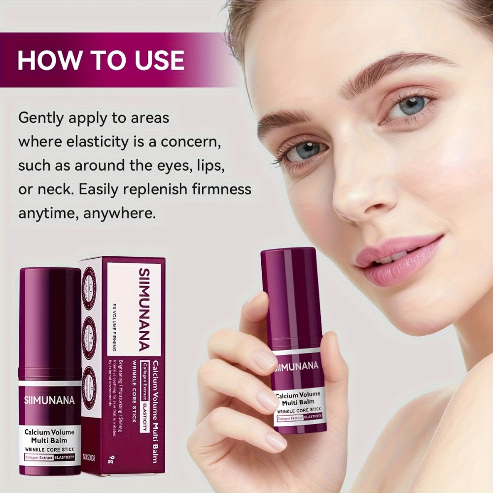 Collagen Calcium Korean Beauty Bar Cream Multi-Purpose Face Lip Body Fragrance Formula Sensitive All Skin Types Portable Unis