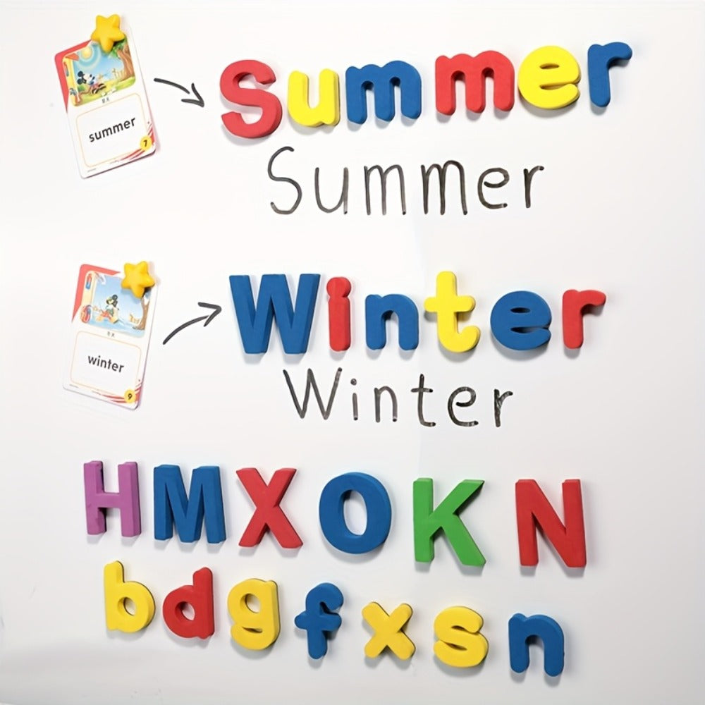 Magnetic Letters and Numbers for Kids 79-Piece Colorful Alphabet Fridge Magnets with the Listed Color, Size or Set Options fo